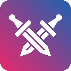 Two Swords Icon Style