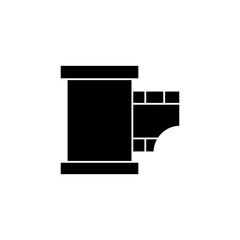 Filmstrip glyph icon