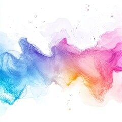 Fototapeta premium Colorful Abstract Banner Art Watercolor Design for Websites and Social Media