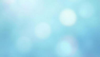 Obraz premium Abstract Soft Blue Bokeh Background with Light Circles and Gentle Hues