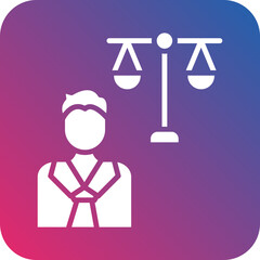 Civil Law Icon Style