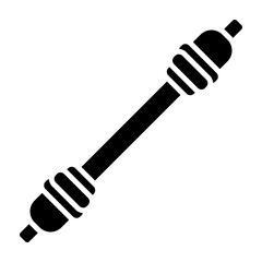 Axle Vector Glyph Icon Design