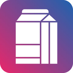 Dairy Free Food Icon Style