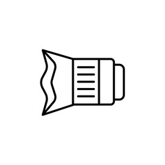Dslr Lens line icon