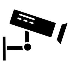 Cctv line icon style