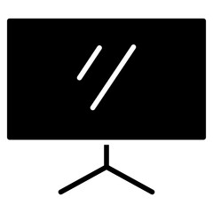 Lcd line icon style