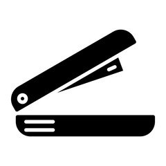 Stapler line icon style
