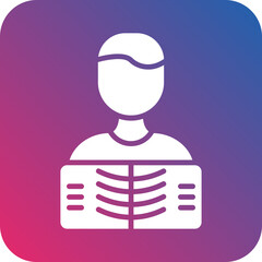 Man X ray Icon Style