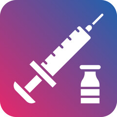Vaccination Icon Style