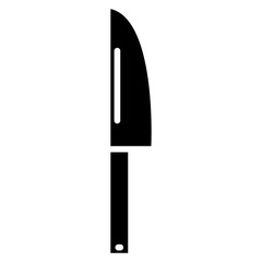 Knife line icon style