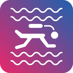 Diving Icon Style
