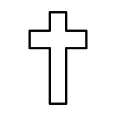 Obraz premium Illustration showing a black icon of an attribute for the Easter holiday, on a white background