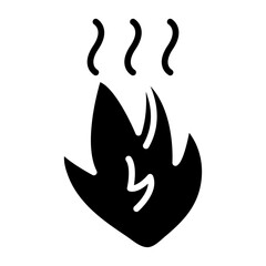 Fire Line Icon Style
