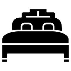 Bed Line Icon Style