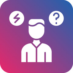 Anxiety Disorder Icon Style