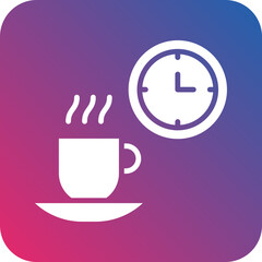 Coffee Break Icon Style