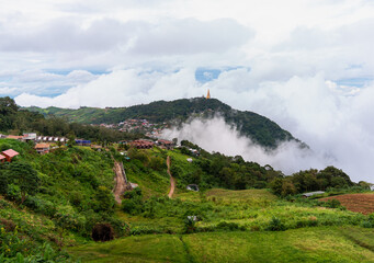 The most beautiful Viewpoint phu thap buek in phetchabuncity phetchabun,Thailand.