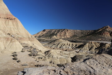 Désert des bardenas reales , Navarre , Espagne