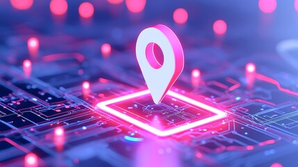 AI Travel Guide, an innovative robot assistant for personalized route planning, featuring minimalist design and a clean, open environment for seamless navigation and exploration