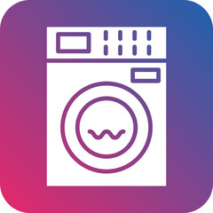 Drying Machine Icon Style