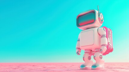 AI Travel Assistant, Intelligent journey planner offering personalized trip recommendations and efficient routes, set against a minimalist backdrop, emphasizing clarity and ease.