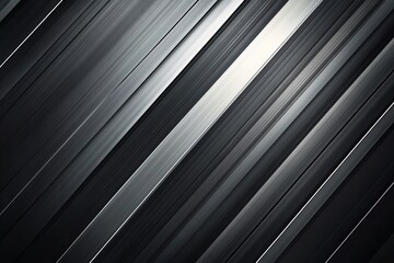 Obraz premium Metallic background with dynamic diagonal lines glowing in industrial style ideal for modern design applications and digital media