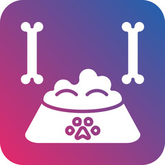 Pet Food Icon Style