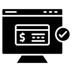 Epayment Line Icon Style