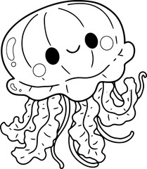 jellyfish doodle