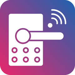 Smart Door Icon Style