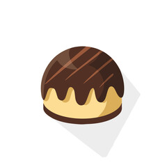 My Simple flat 2D icon chocolate isolated on transparent background, vector, flat design, animation design, simple flat 2D icon, clipart