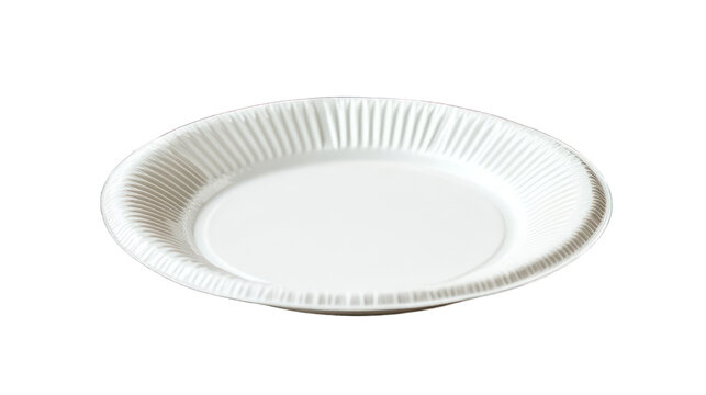 Disposable plastic plate --ar 16:9