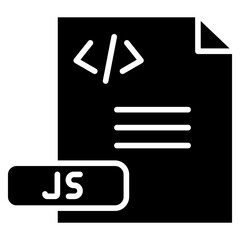 Javascript File Line Icon Style
