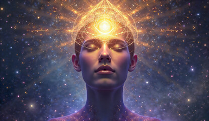 Illuminated Third Eye Awakening Consciousness