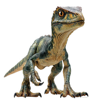 Adorable Young Prehistoric Raptor