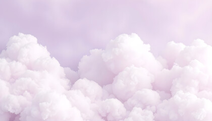 Fototapeta premium Purple Cloud Pattern Background