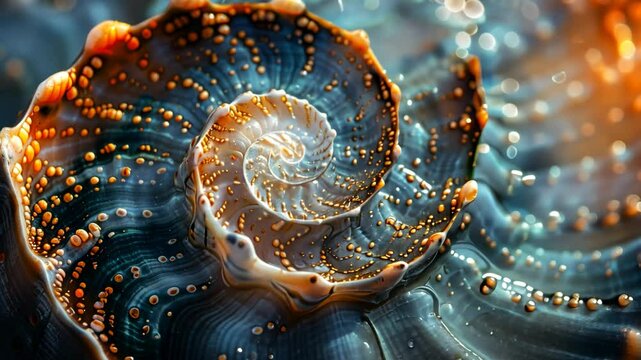  Natural patterns following the golden ratio proportions &ndash; macro