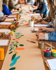 Collaborative Wellness Mindful Art Therapy Workshop Empowering Intergenerational Creative Healing and Social Connection for Mental Health Resilience