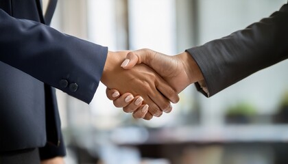 The blurred lines behind highlight the importance of the moment.  