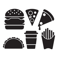 Versatile icon design collection for social media and websites