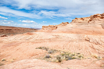 Fototapeta premium Sandstone landscape close to Page, Arizona, USA