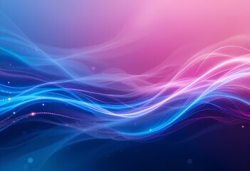 Naklejka premium Futuristic Light Energy Flow Background