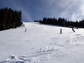 Skifahren in Saalbach Hinterglemm