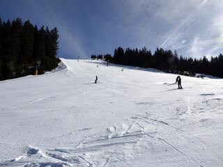 Skifahren in Saalbach Hinterglemm
