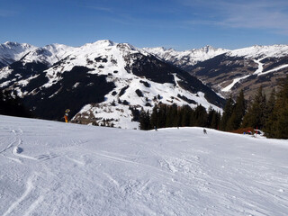Skifahren in Saalbach Hinterglemm Leogang