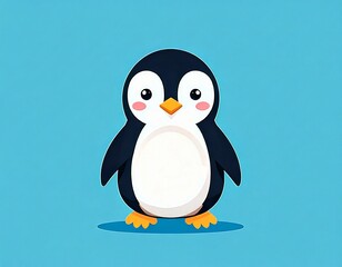 Naklejka premium ペンギン イラスト