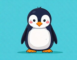 Naklejka premium ペンギン イラスト
