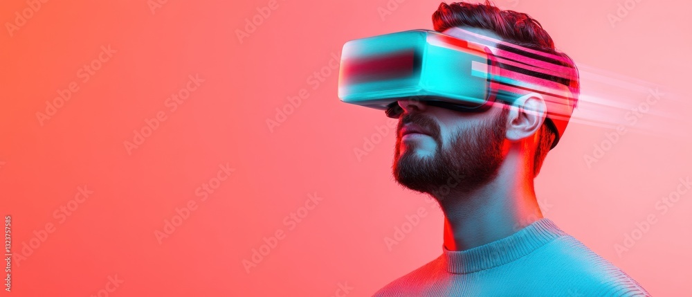 Aufkleber immersive digital horizons next-gen vr experience merging technological innovation with human percep