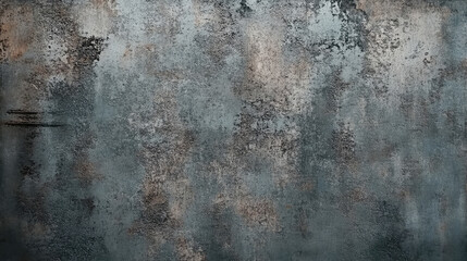 Fototapeta premium An aesthetically striking abstract wall with rusty textures, emphasizing the beauty of decay and creating a modern, industrial vibe for artistic displays.