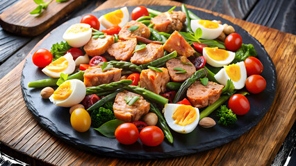 Culinary Expert's Niçoise Salad with Premium Fish
